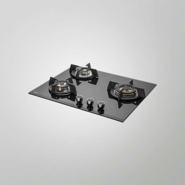 KH 60 BR 31X - 3 Brass Burners Built-in Hob