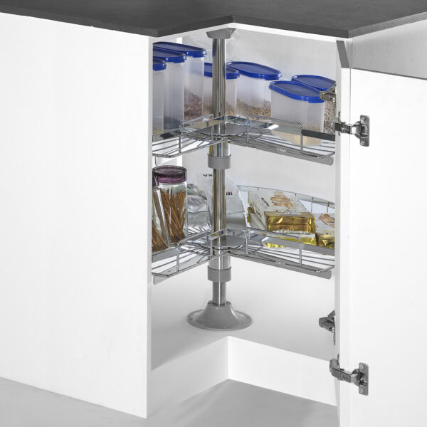 Carousel - 3/4 Round (Cabinet Width – 900×900 mm Outer) KCS 430