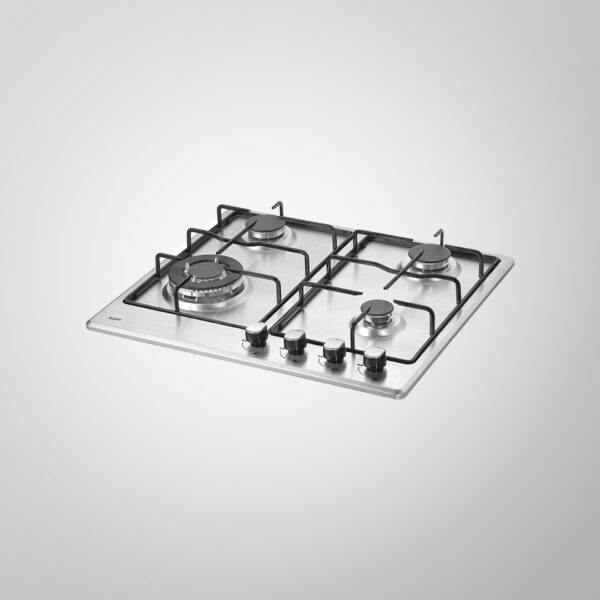 NE 4B 60 SS- Built In Hob,  304 Grade Stainless Steel