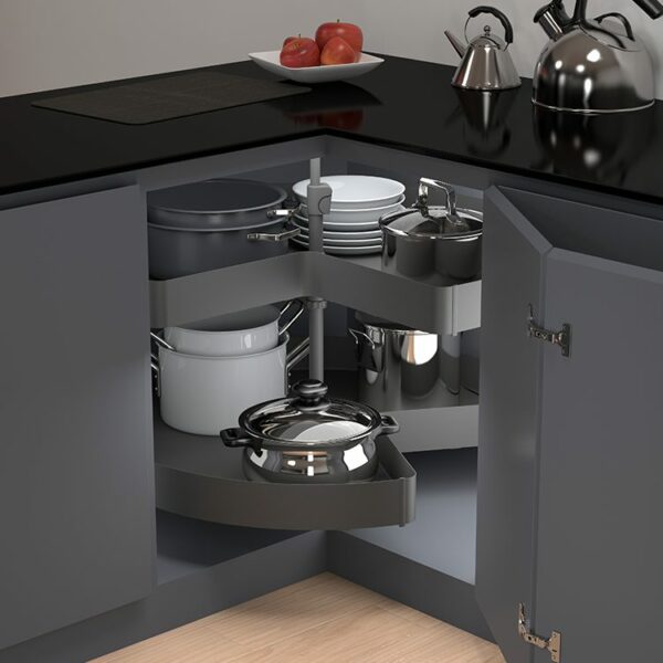 3/4 Round Carousel (Cabinet Width 900 mm - Outer) (RLCS 934)