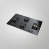 ASF 94V - 4 Burners with full FFD Built-In Hob